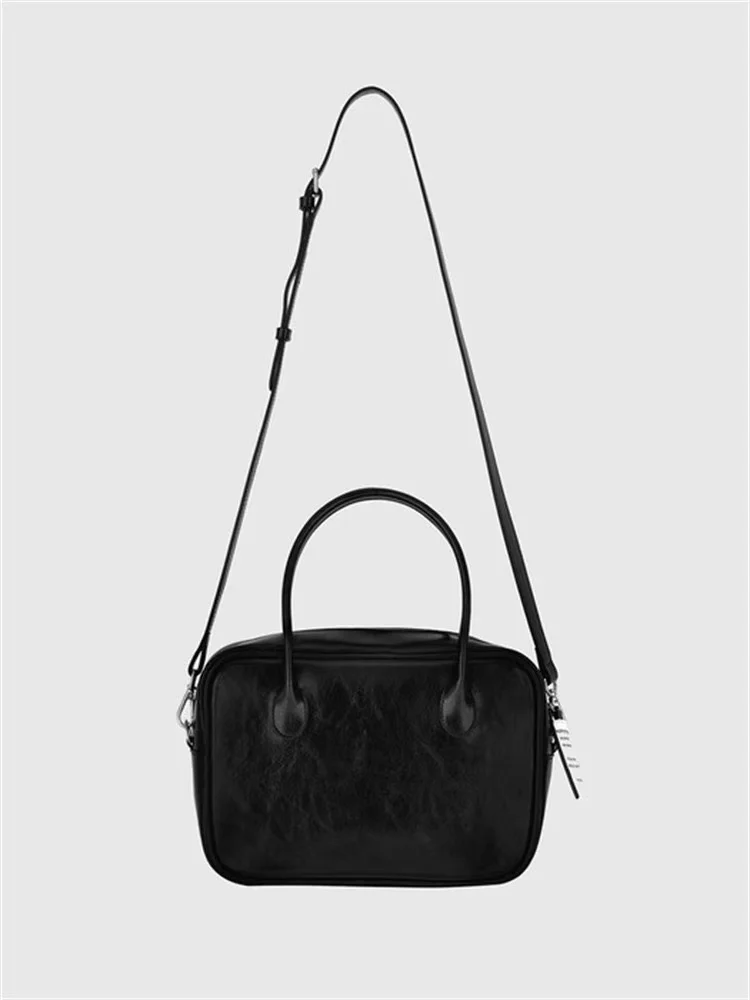 

Nieeh handbag Jennie same style one shoulder cowhide niche fashion original single shoulder crossbody bag