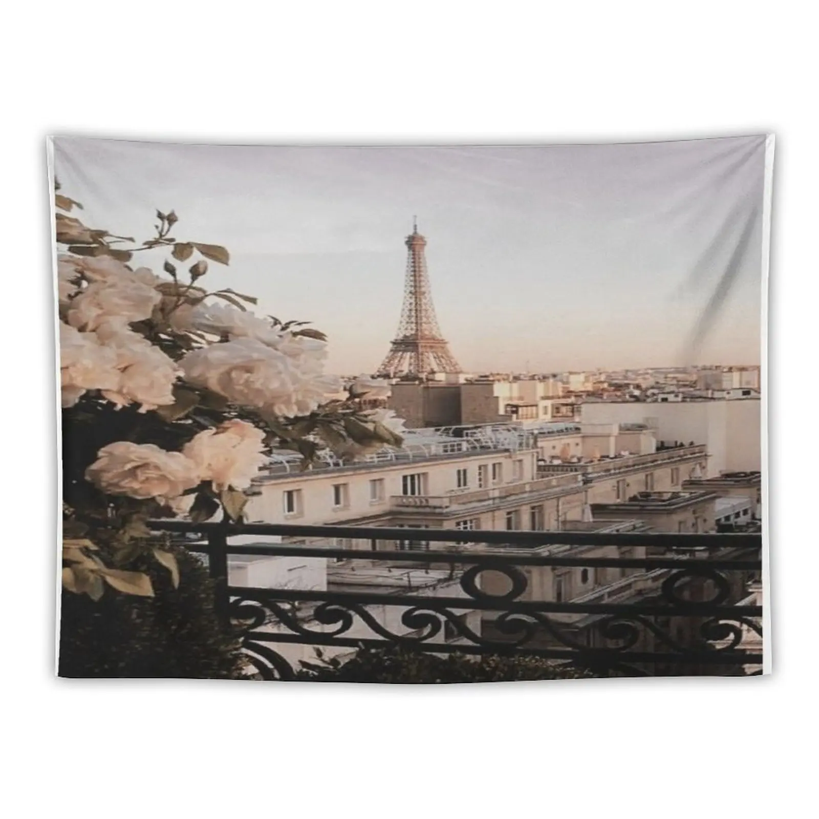 

New PARIS LOVE Tapestry Anime Decor Decoration For Home Home Decoration Accessories Room Decoration Korean Style