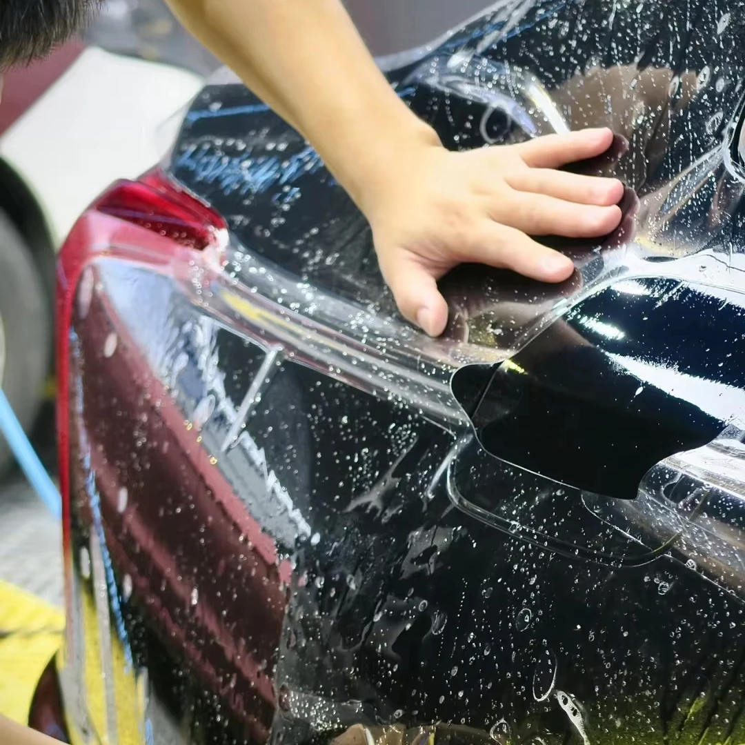 

Professional Grade Clear TPU Film with Self Healing & Conformable Stretch Technology Perfect Fit on Complex Body Panels