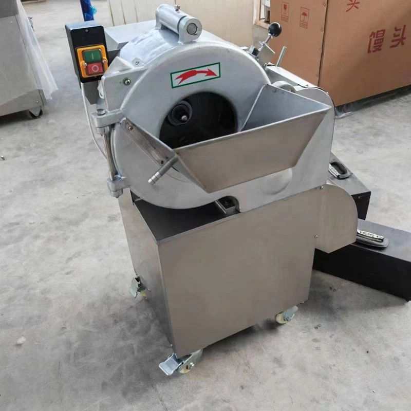 Máquina para cortar en cubitos Industrial Kimchi de alta calidad, 300-400 KG/H, rebanador eléctrico de frutas y verduras, máquina para cortar en cubitos de patatas y cebollas