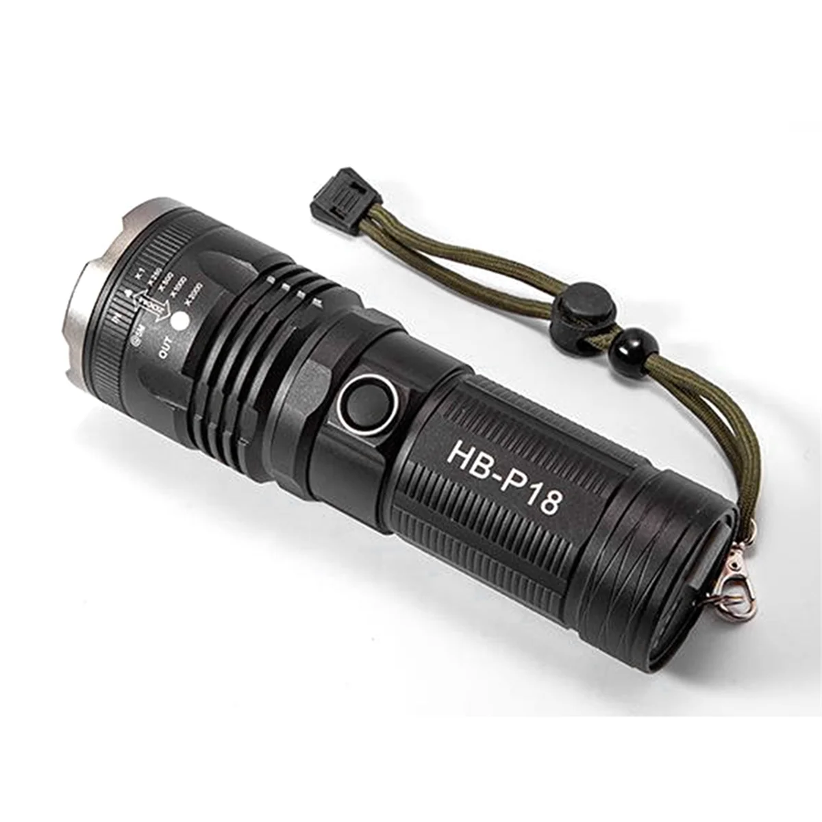 A71Z Outdoor Portable Strong Light Led Flashlight Emergency Waterproof Flashlight Zoom Long-Range Flashlight