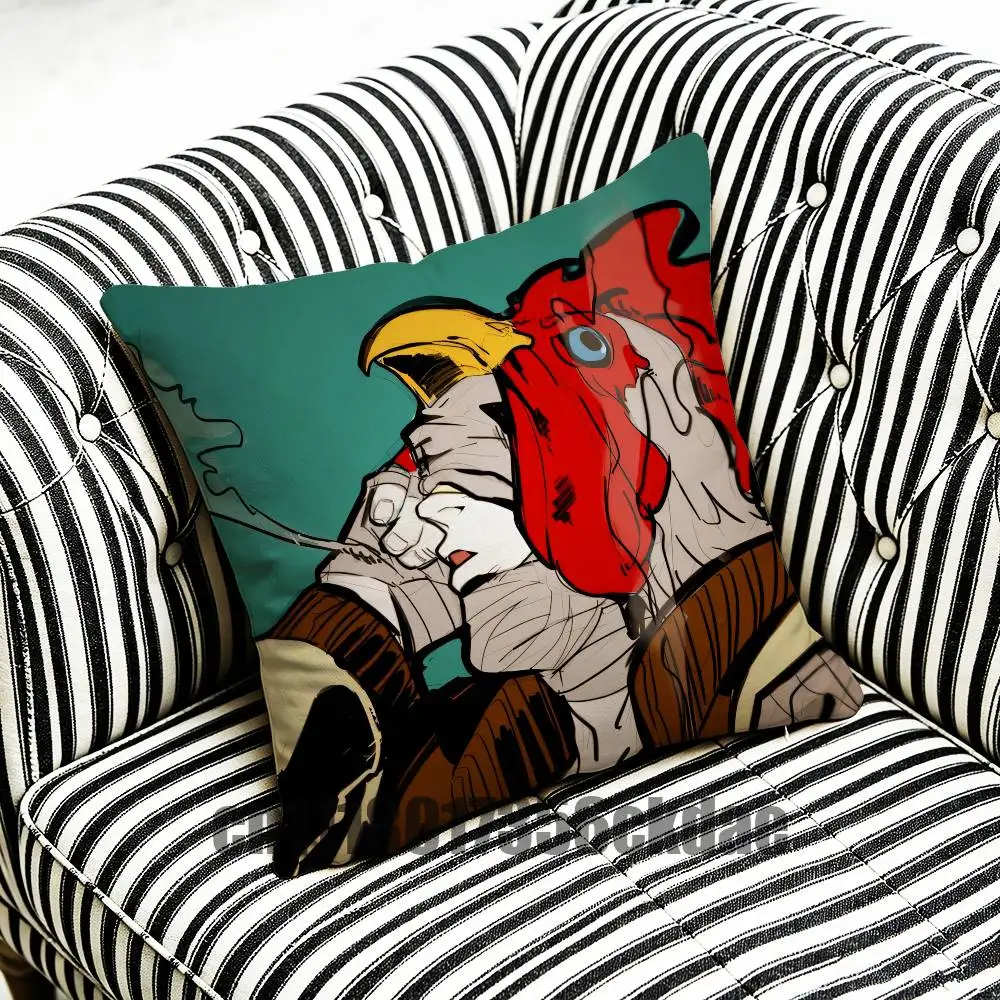 For The Son Jacket Biker Hotline Miami Throw Pillow Cover Case Custom Gift Decorative Pillowcase Accent Cushion Covers