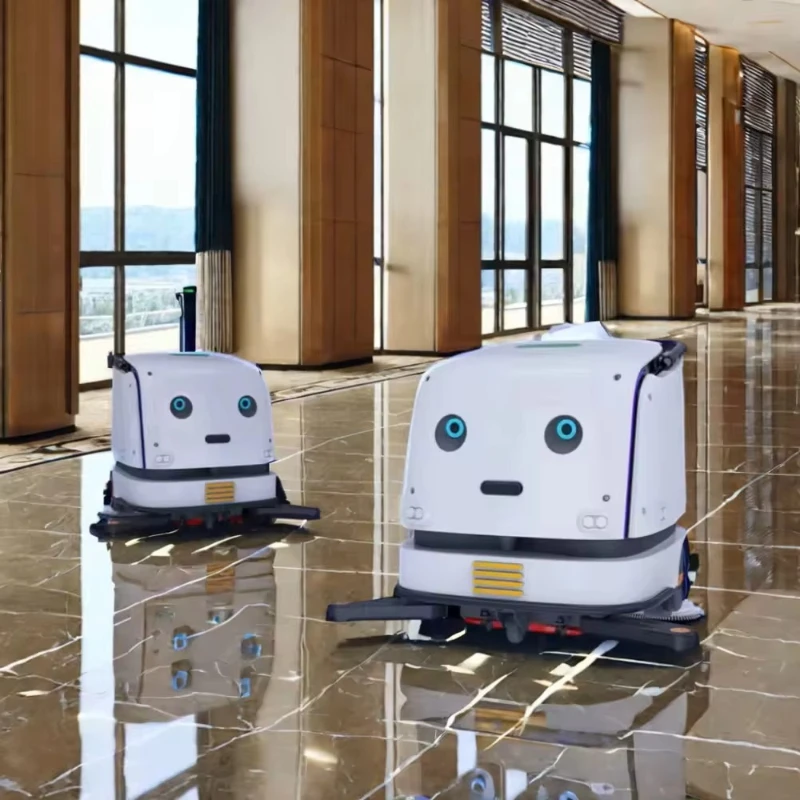 Limpiador de pisos automático para hotel Robot limpiador CE