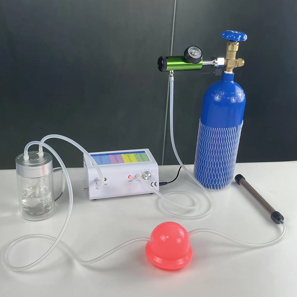 Fresh O3 Flow Skin Treatment Cup Single Wounds and Infections Inflammation Healing Silicon Ozone Cupping