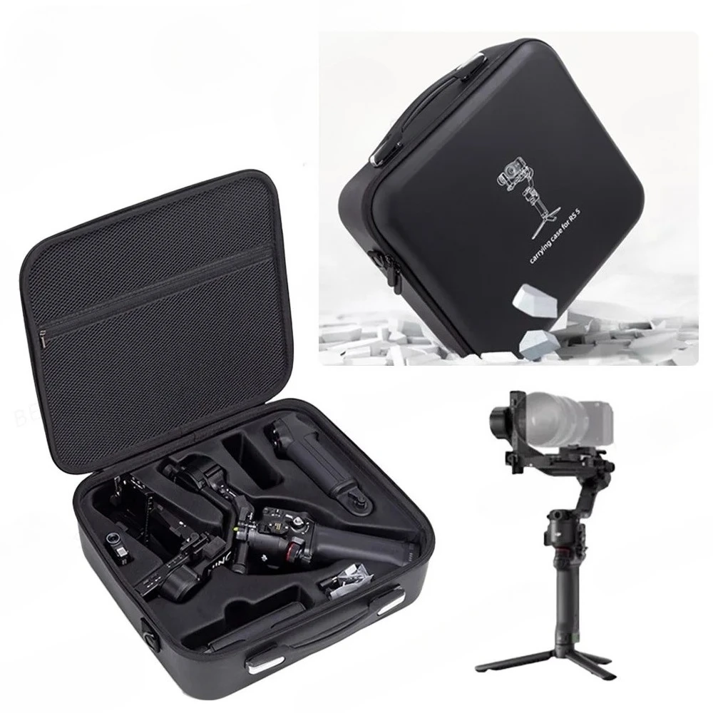 

Сумка-кейс RS 5 для DJI Ronin RS 5 Combo: нейлоновый жесткий чехол для хранения и переноски стабилизатора, защита от давления