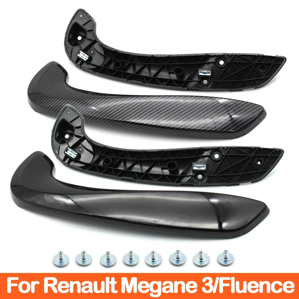 

Interior Car Front Left Right Inner Door Pull Handle Repair Kit For Renault Megane 3 MK3 Fluence 2008-2016 809540001R 809600007R