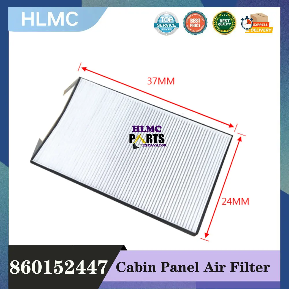 

Excavator Parts Cabin Panel Air Filter SC80136 860152447 for Wheel Loader LW500FN ZL50GV ZL50GN