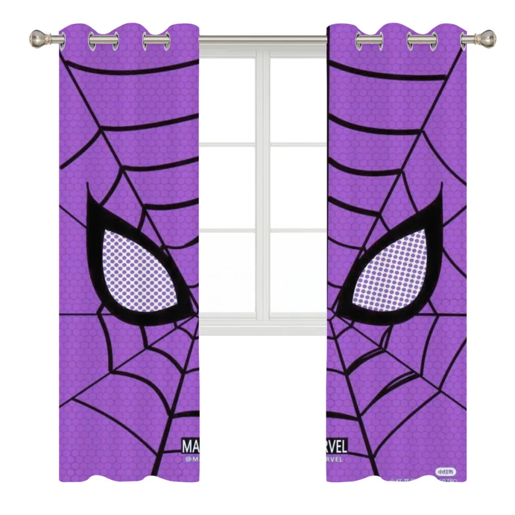 Marvel SpiderMan Blackout Curtains For Living room Bedroom