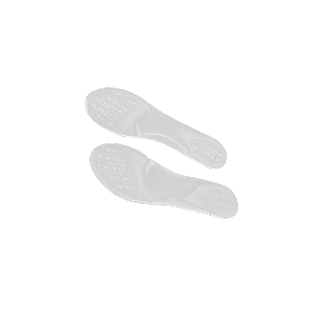

GEL Ripple Arch Support 3/4 Correct Flatfoot Antiskid Damping Massage Women High Heels Shoes Pad Inserts (Apricot)
