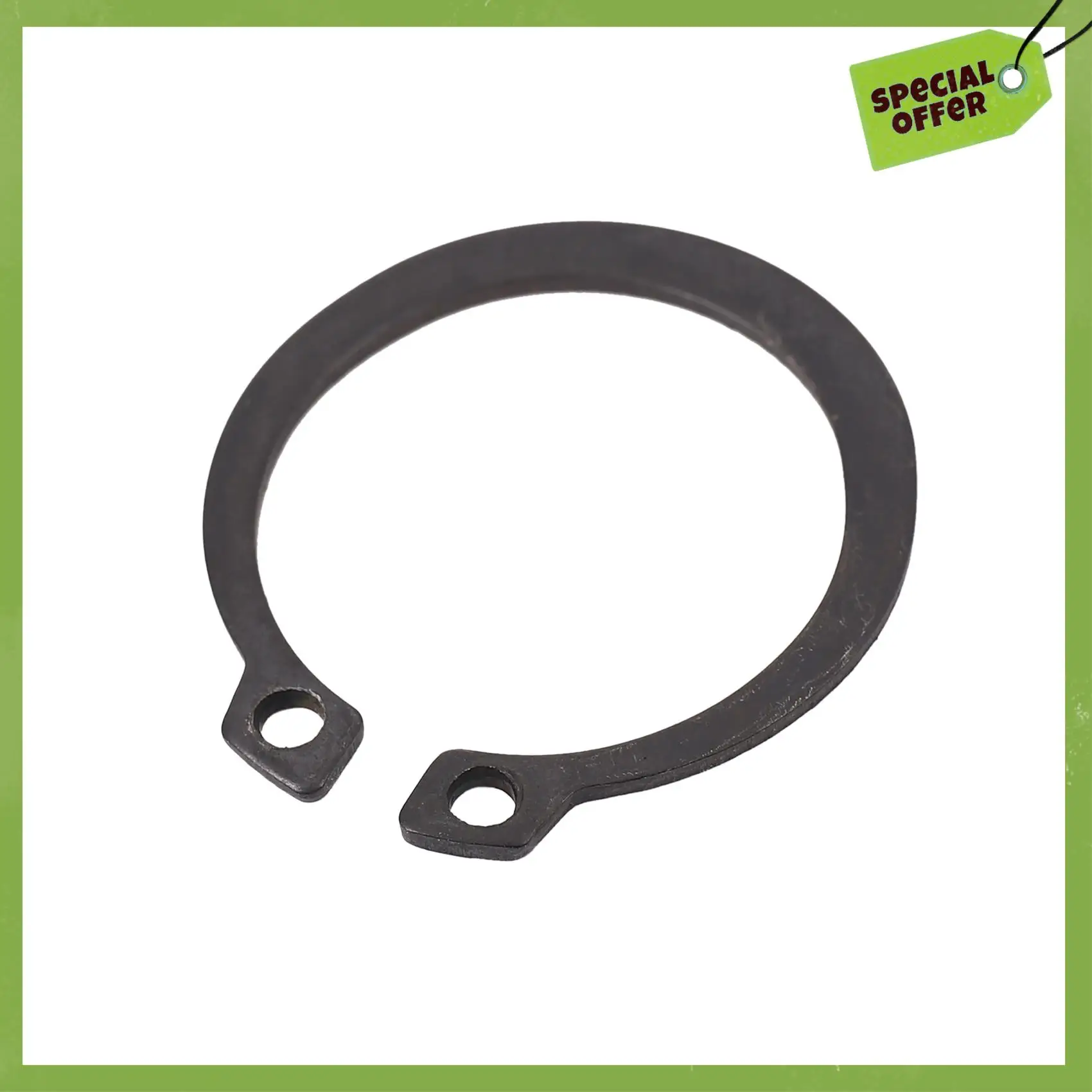 ABGP-300 قطعة C-مقاطع حلقة المفاجئة الخارجية غسالة سوداء الأجهزة Cir كليب الاحتفاظ حلقة مجموعة لل السحابات الصناعية 18 أحجام