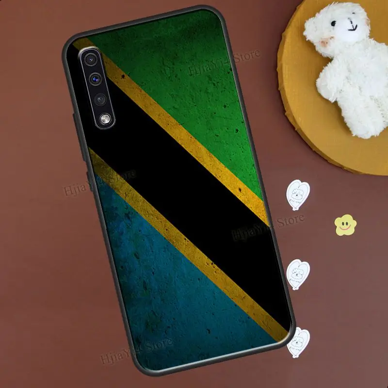 Tanzania Flag Coat Of Arms Case For Samsung A21S A20e A02 S A20 A30 A50 A70 A12 A32 A42 A52 A72 A11 A31 A51 A71 Coque