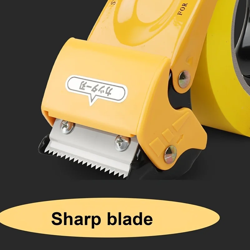Heavy Duty Handheld Packaging Tape Dispenser, Automatic Cutting and Sealing, Metal Structure,used for Efficient Sealing of Boxes image 5