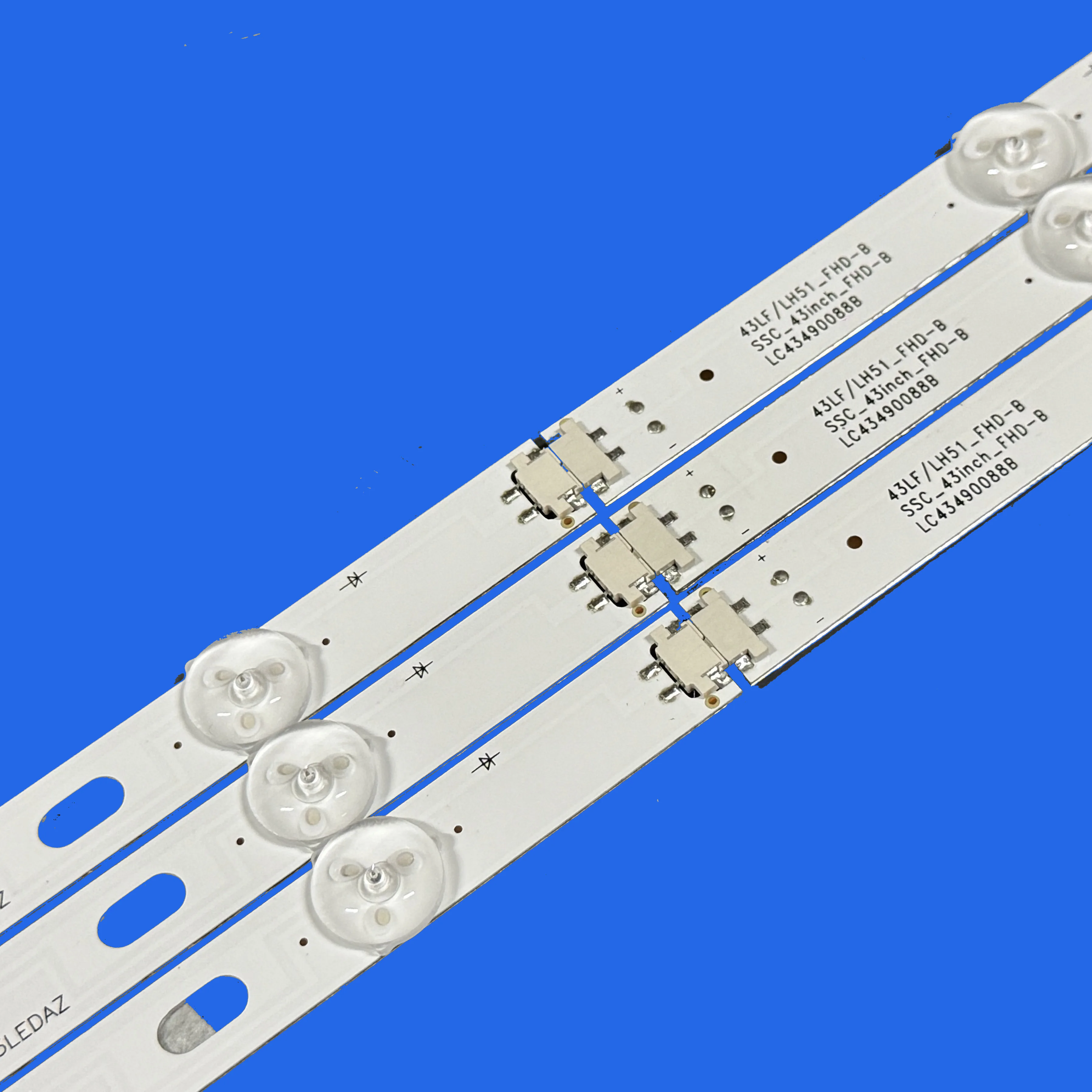 LED شريط إضاءة خلفي ل 43LH595V 43LF510V 43LF5100 43LH5100 43LH5700 43LH570A 43LH520V 43LH590 43LJ515V 43LH510V 43LH570V-ZA