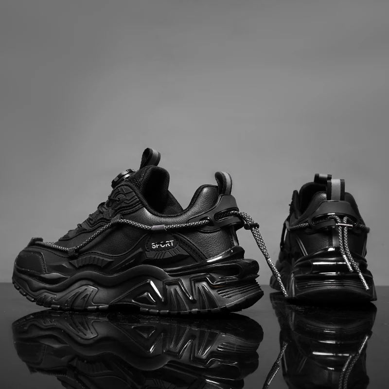 حذاء رجالي أحذية رياضية الذكور تنيس أحذية فاخرة رجالي المشي مدرب غير رسمي سباق تنفس أحذية بدون كعب أنيقة احذية الجري للرجال #5