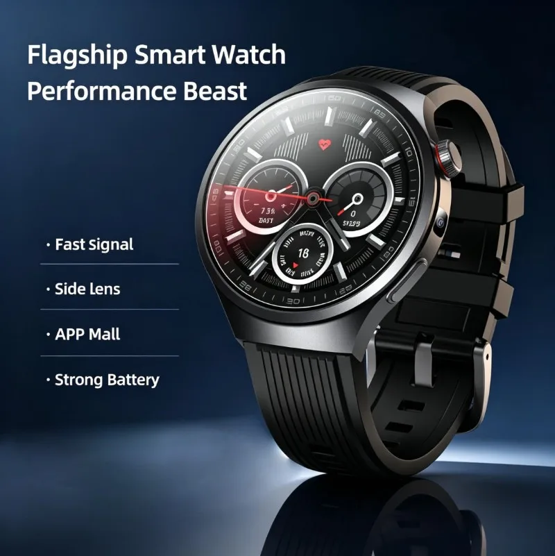 

Unisex VP30 4G Full Netcom Performance Beast Smartwatch with GPS & APP Mall