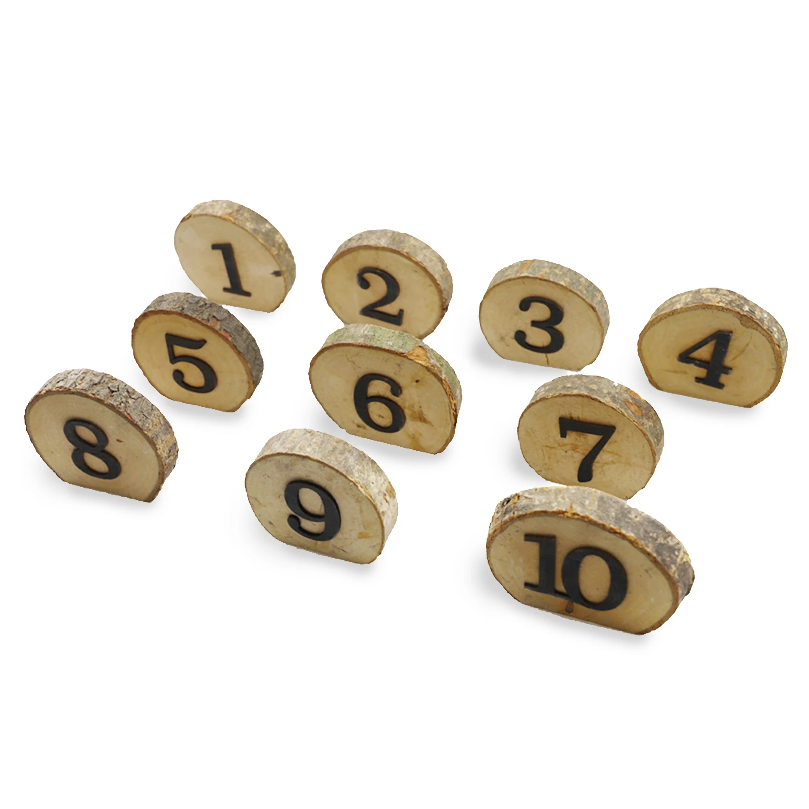 

1-10 Wooden Table Numbers Table Cards Wedding Reception Table Centerpieces For Wedding Hotels Party Wedding Table Decorations