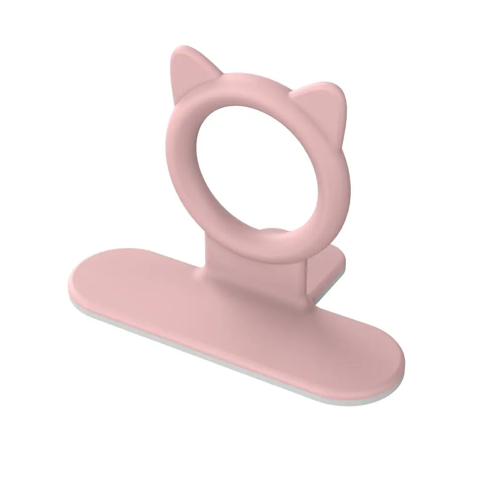 Multifunction Toilet Seat Lifter Adhesive Silicone Avoid Touching Toilet Lid Handle Ring Shape Lifting Device Closestool Holder