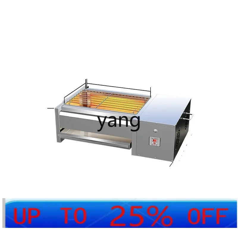 

LTT commercial barbecue skewers heated on both sides light wave grill outdoor