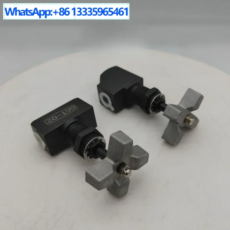 

Needle speed control valve GCT-02-32/GCTR-02-32