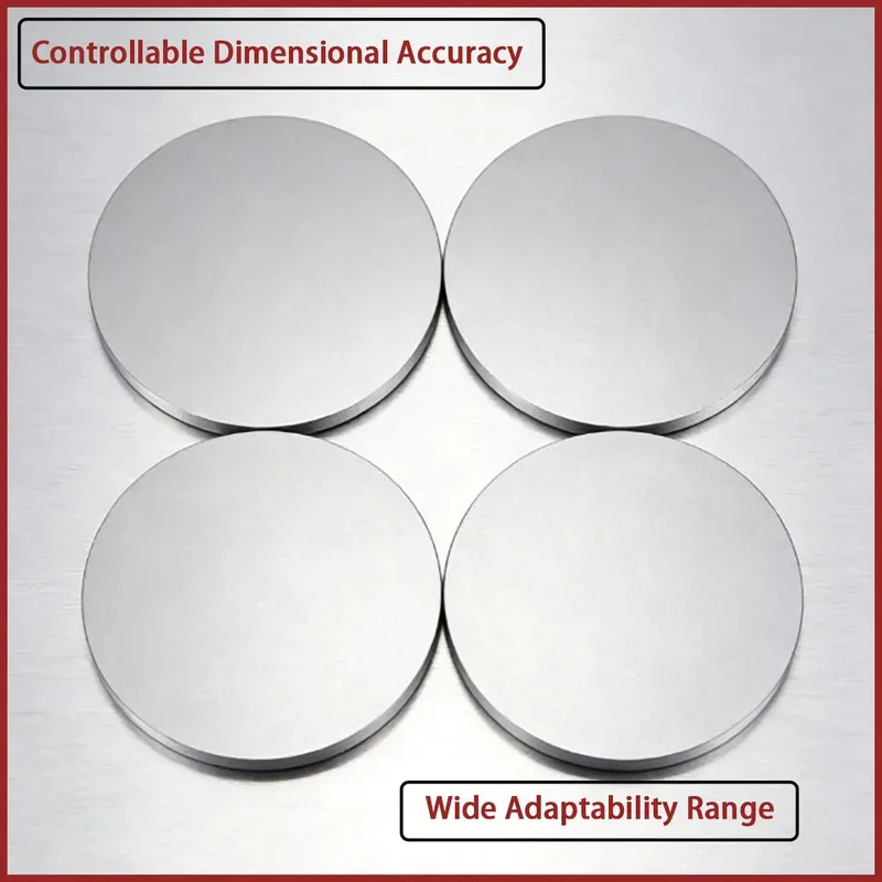 Aluminum Round Disc 2mm to 6mm Thickness Versatile Metal Sheet for Electronics, Machinery & Interior Design