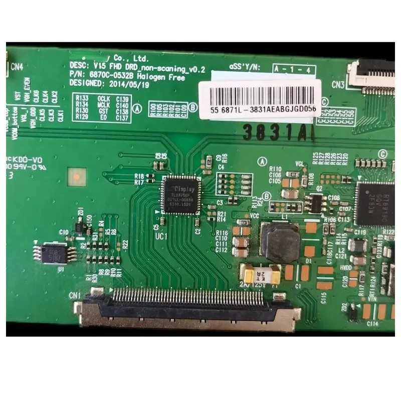 Original 6870C-0532B for 43'' 49'' 55'' TV Tcon 6870C Logic Board TV Board Placa Tv Original T-con Card 6870C 0532B