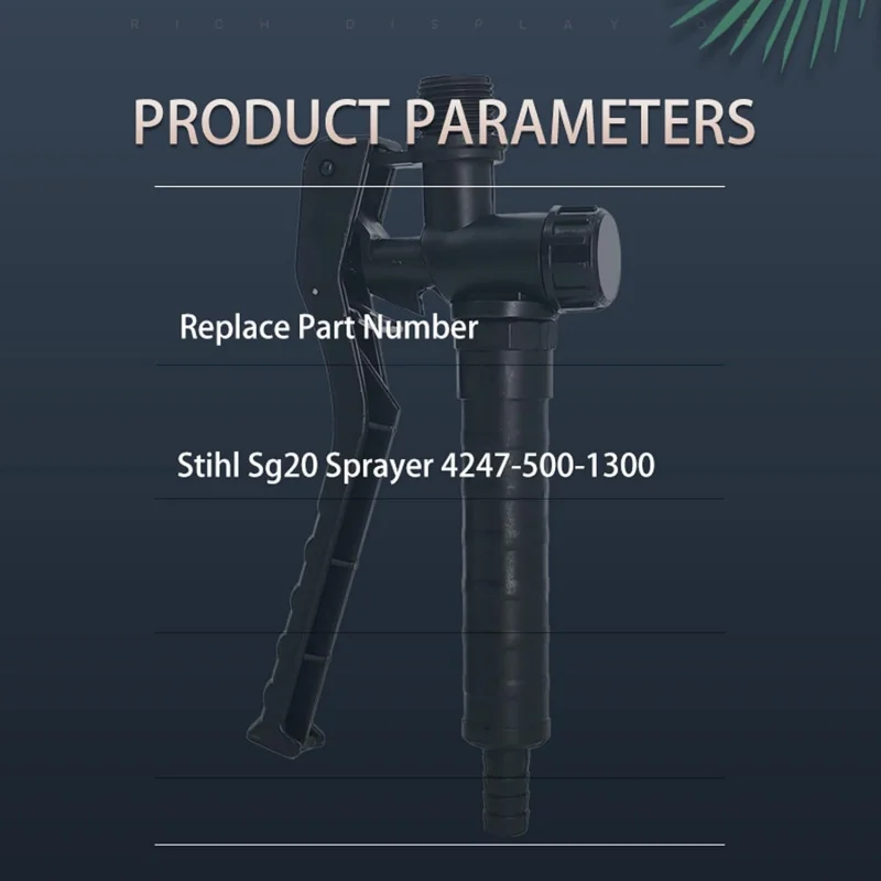 Sprayer Handle Spray Gun Compatible with SG20 replace 4247-500-1300