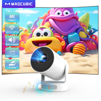 Magcubic HY300 Pro + Projector 4K Full HD 720P Built in Speaker 8000 Lumens Android 11 WiFi BT5.4 Projector for Outdoor Meeting