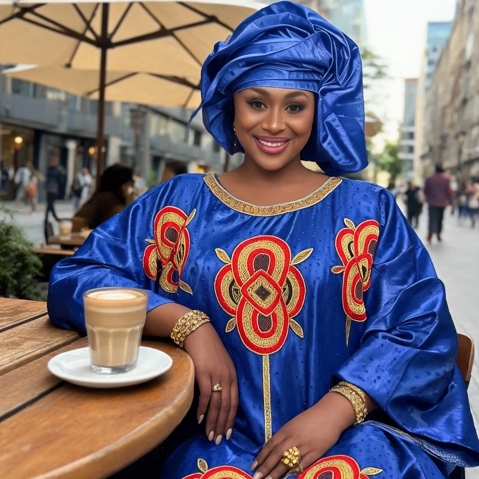 African Dresses For Women Luxury Boubou Material Rich Embroidery Design