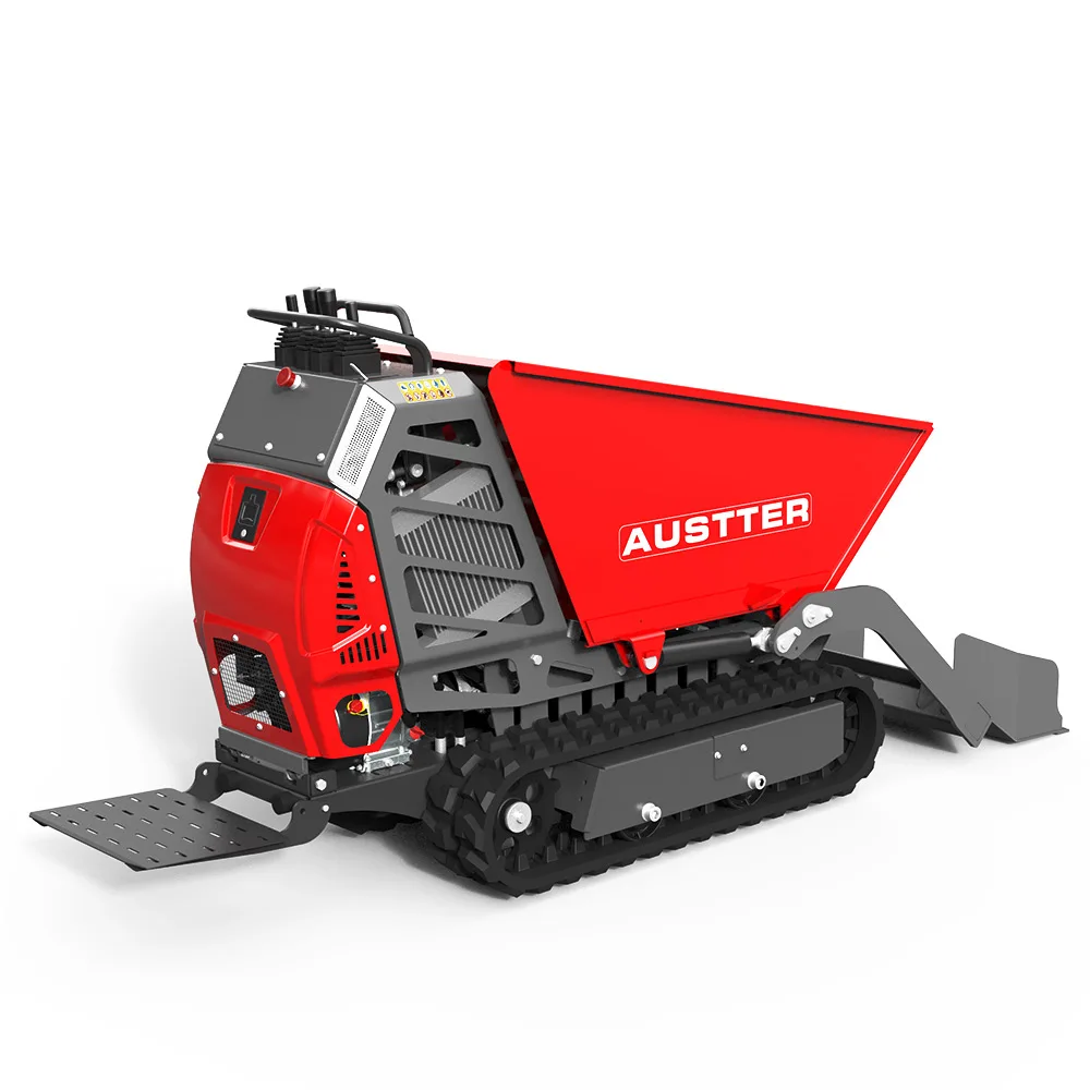 Hot Sale China Shandong 4WD drive petrol or electric Customized Power Barrow loader for sale
