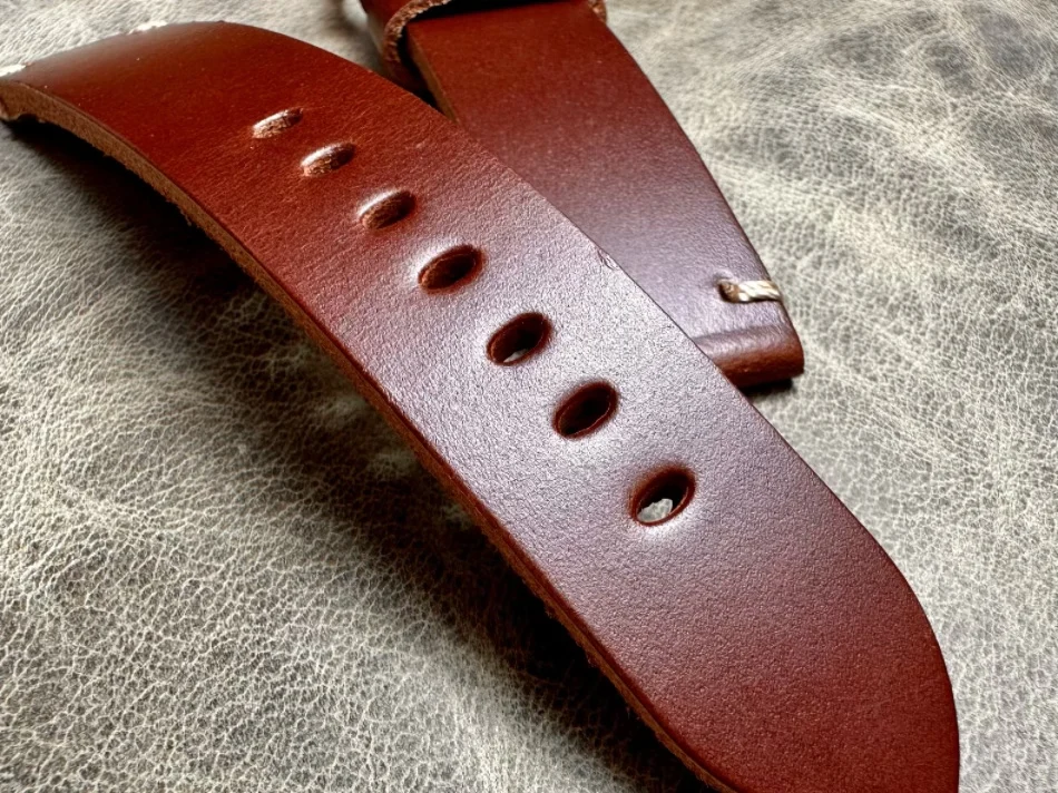 

18 20 22mm Thick Handmade Dermis Black Single Layer Strap Wrist Band Real Leather Men Bracelet Watchband Cowhide Watch Chain