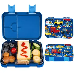 AOHEA Bento Lunch Box for Kids: BPA Free Kids Bento Box Toddler Lunch Box for Daycare or School