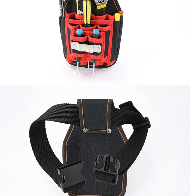 16PC Composite Waist Bag With Multiple Pockets Design for Large Capacity Tool Bag