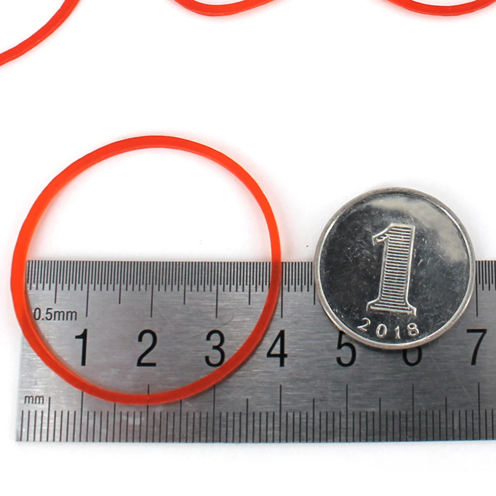 500 جرام تقريبًا 1500 قطعة من أربطة الخضروات لتجميع أربطة مرنة قوية للمكتب