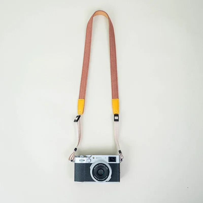 Suitable for Canon shoulder strap Fuji SLR halter Sony Micro single Nikon camera denim strap