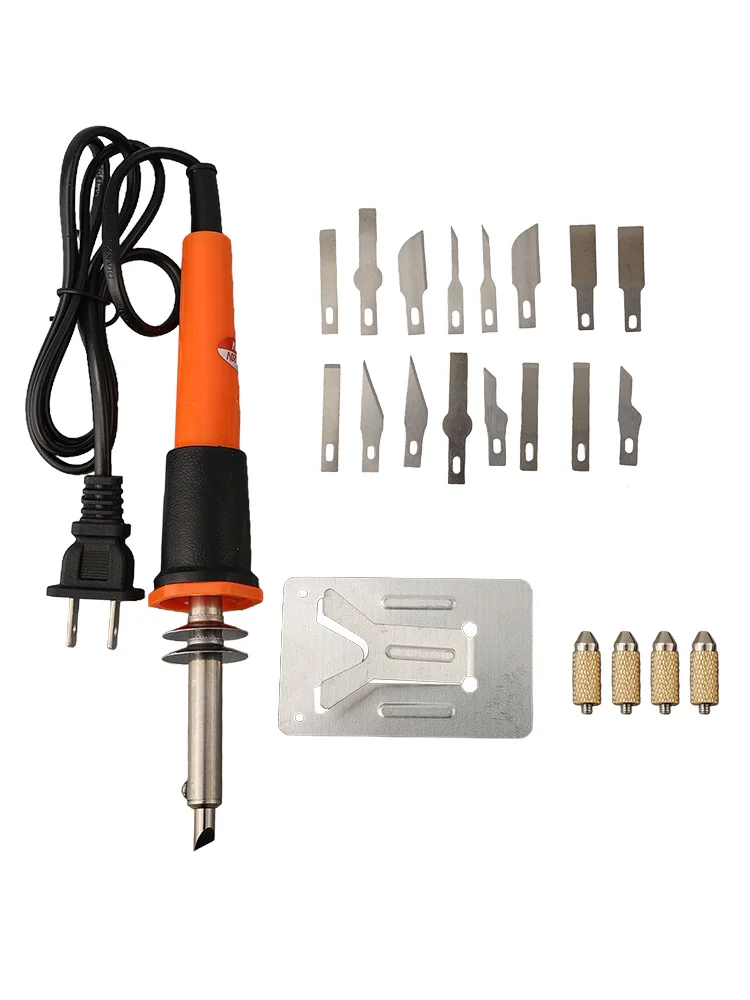 Complete Kit Heat Cutter Tool Kit Easy Operation High Temperature Metal And Plastic Quick Preheating Reliable Performance