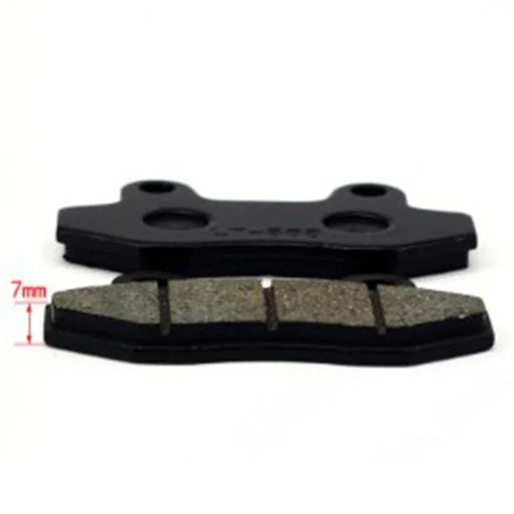 2Pcs Bicyle Disc Brake Leather C Brake Pads Brake Economy Disc Brake Leather Semi-metal For Electric Scooter Accessories