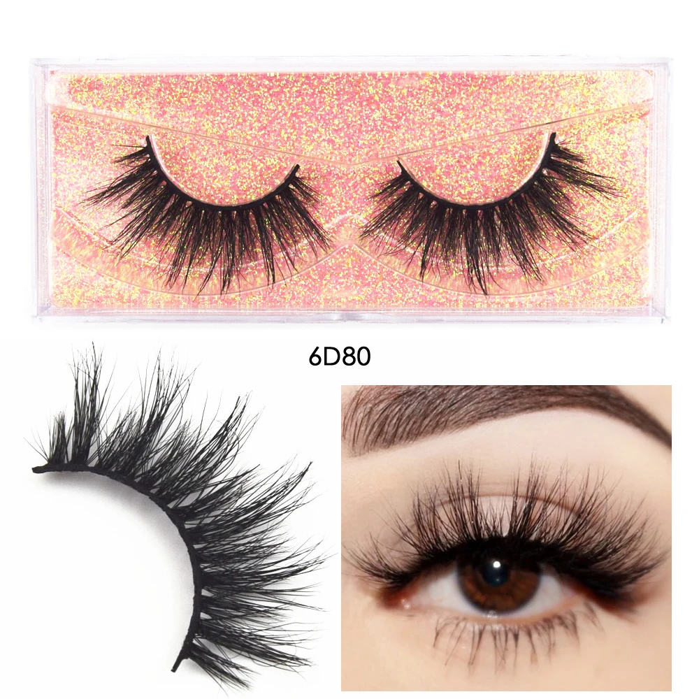 KEKEBAICHA Lashes 3D Mink Lashes Soft Reusable Eyelashes Crisscross False Eyelash Miami Dramatic Mink Eyelashes Makeup faux cils