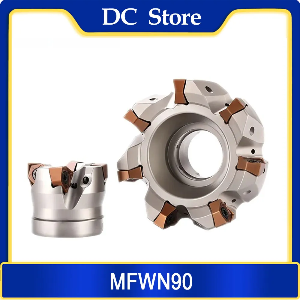 MFWN90 MFWN900 Double-sided hexagonal heavy-duty indexable milling cutter Used for inserting WNMU080608