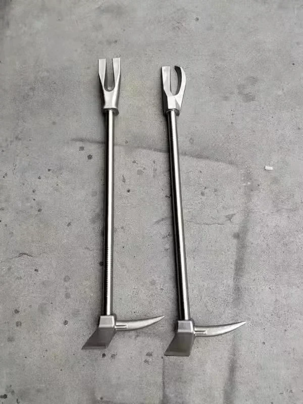 Halligan Tool with Standard Claw: Forcible Entry and Rescue Firefighting Crowbar Tool