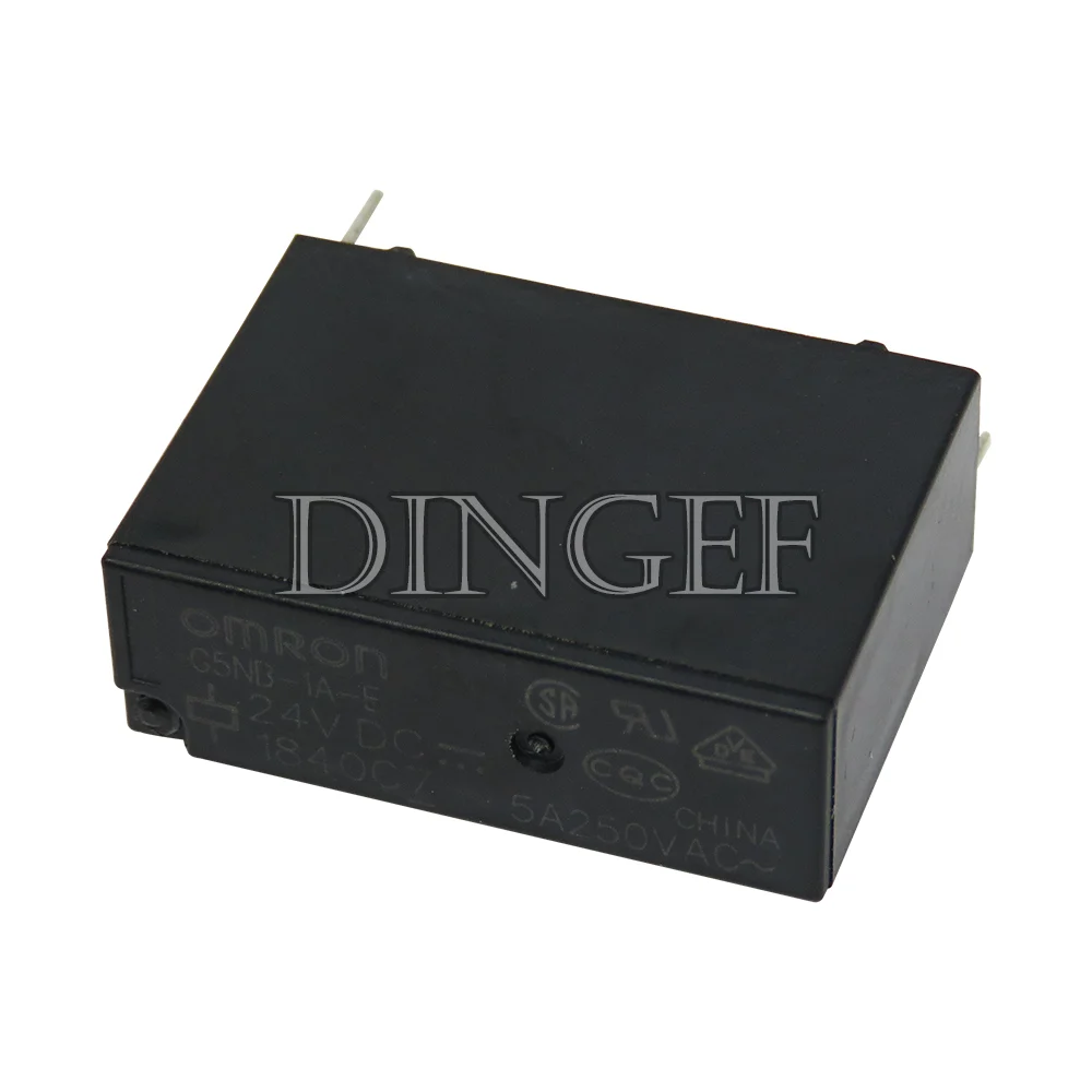 5PCS 5V 12V 24V Power Relays G5NB-1A-E- 5VDC 12VDC 24VDC 5A 250VAC 4PIN G5NB-1A-E-24VDC G5NB-1A-E-12VDC