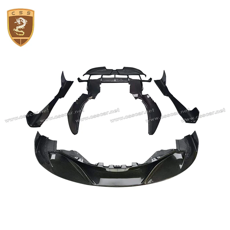 

Car Side Fender Vent Cover Front Rear Bumper Spolier Wing Side Skrits For Mclaren 720S RYFT Style Dry Carbon Fiber Bodykits