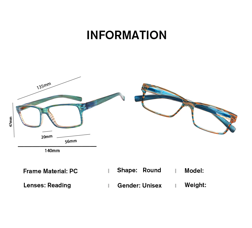 Blue Light Blocking Glasses Anti Eyestrain, HD Lens Computer Glasses for Gaming/Office, Unisex Lightweight Frame (5 Colors)