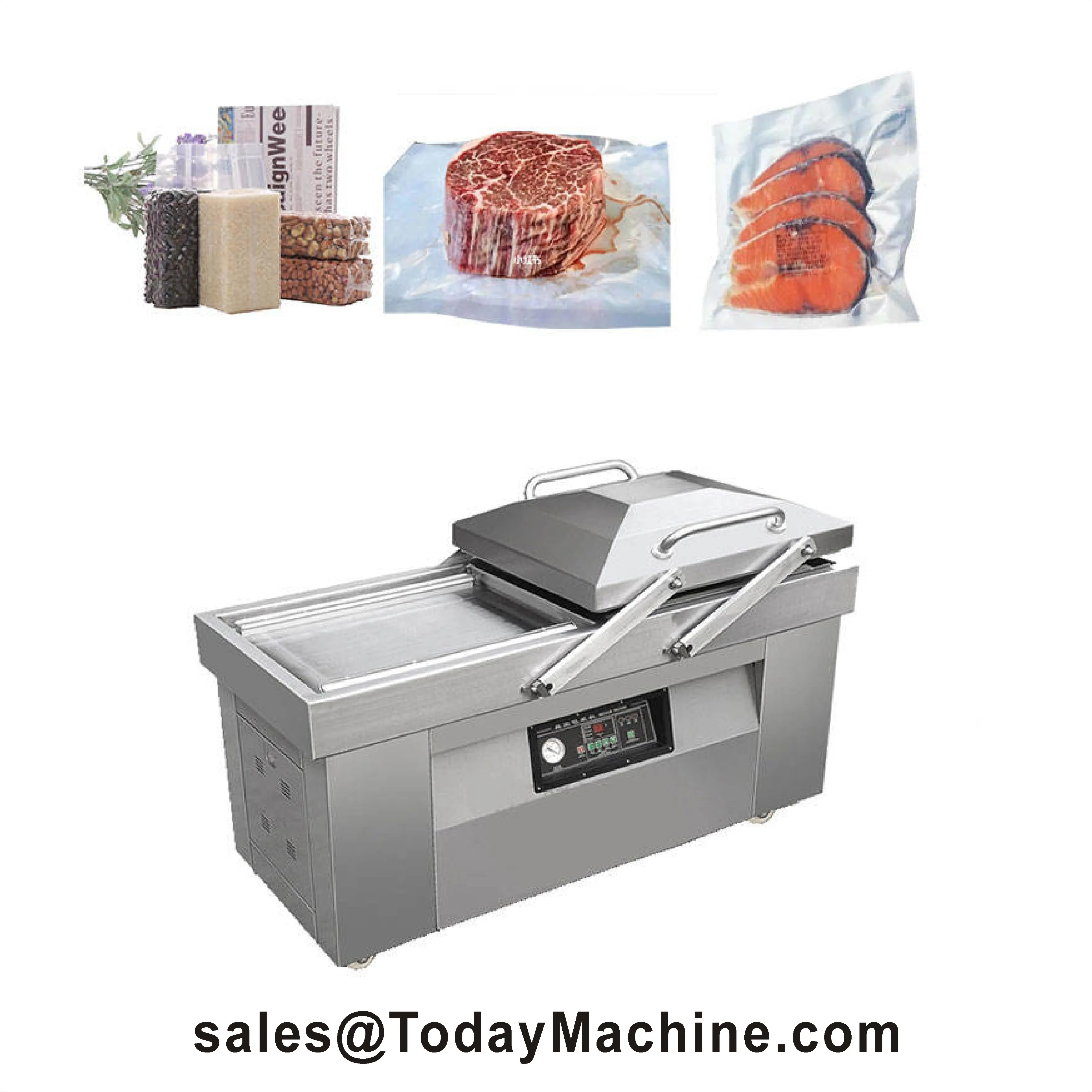 

Настольная коммерческая однокамерная вакуумная упаковочная машина – из нержавеющей стали, для упаковки продуктов питания, мяса, морепродуктов, курицы, фруктов, риса, чая