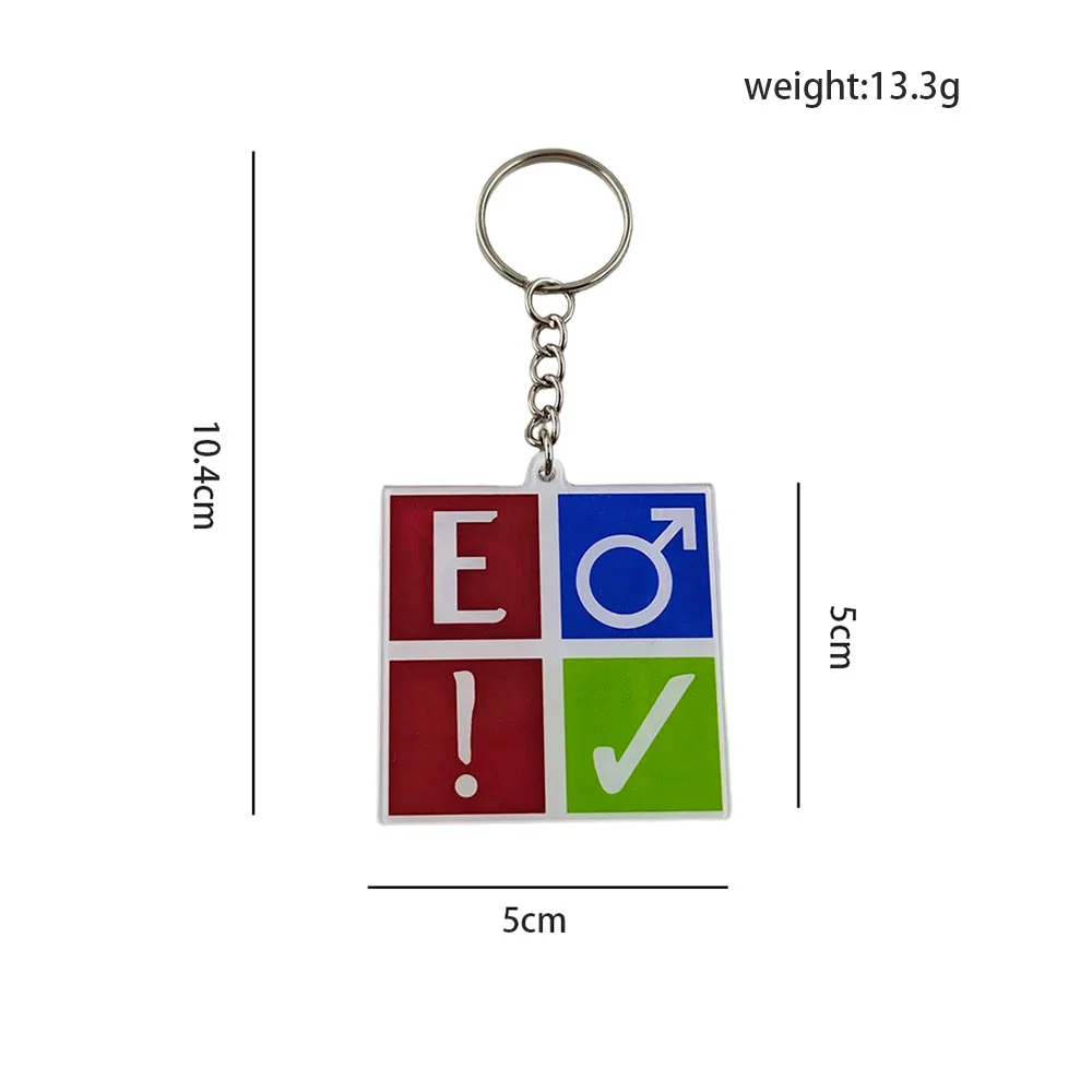 AO3-Geschichte Schlüsselanhänger Fanfiction Fandom Acryl-Schlüsselring „Wenn ich stirbe, lösche ich meine AO3-Geschichte“ Kudos Bandage Charm Geschenk