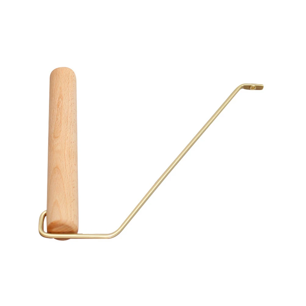 

Solid Wood Clothes Hanger Hooks Lightweight Wall Decor Bedroom Door Bamboo Creative Mount Hardware Home Kitchen Garden
