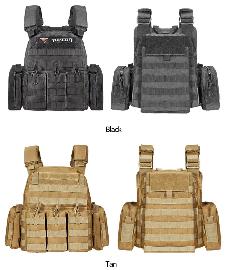 Tactical Hunter Vest Plate Carrier Custom Molle Duty Vests JPC Camo Uniform Outdoor Training Tactical Vest
