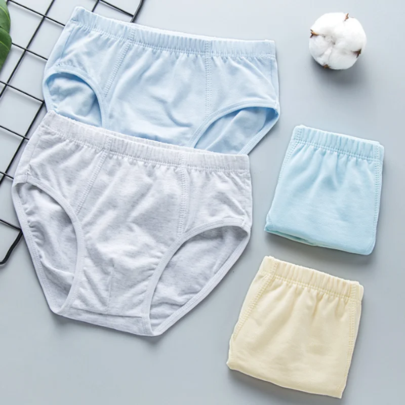 2Pcs/lot new children\'s underwear cotton boy briefs underwear