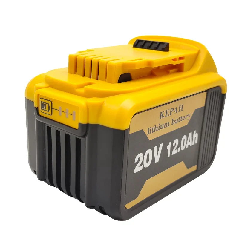 Imagem -02 - Bateria Recarregável de Lítio para Dewalt 5s3p Dcb200 Dcb182 Dcb180 Dcb181 Dcb182 Dcb201 Dcb206 20v 12000mah 18v