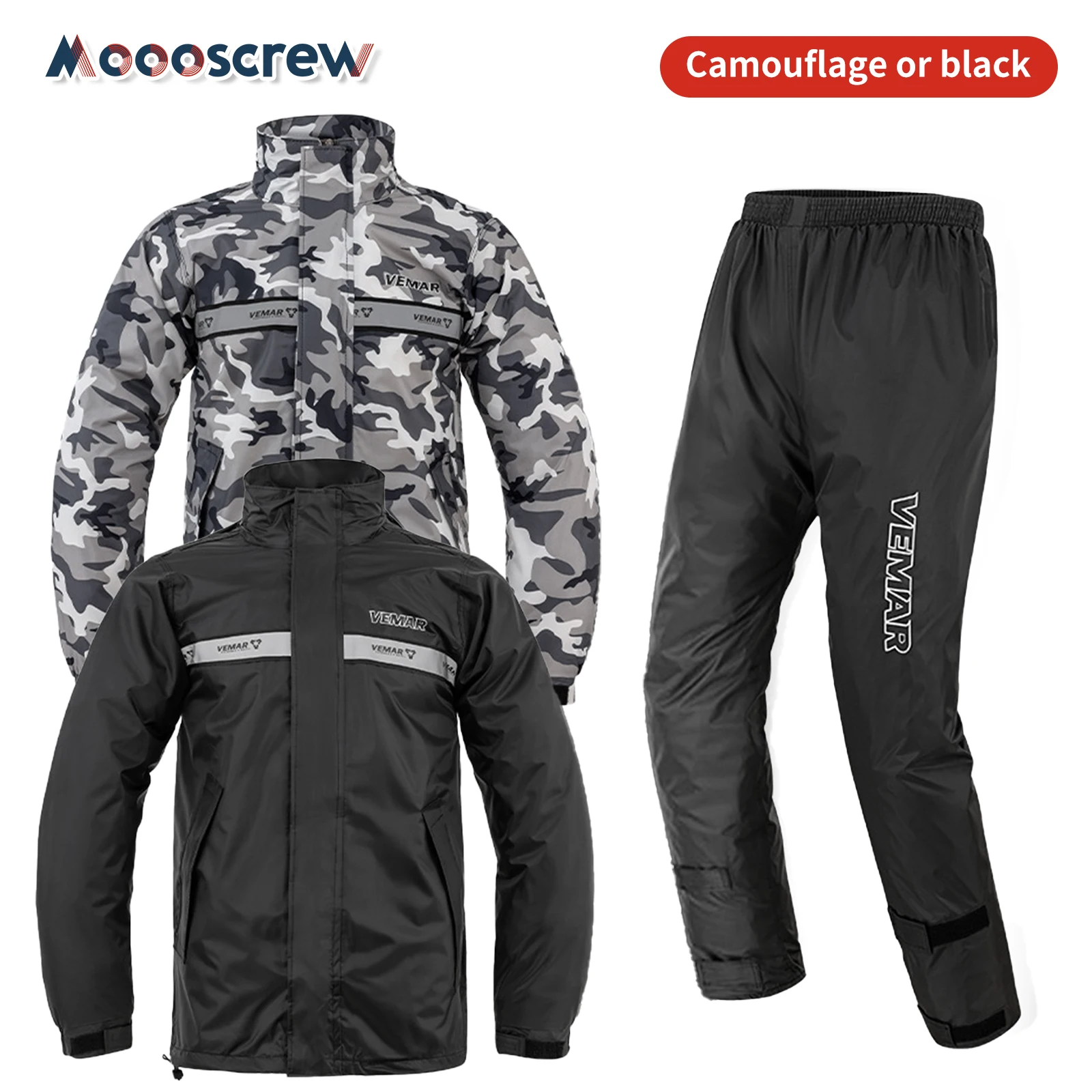 

Дождевик для мотоцикла: устойчивый к дождю, разделенный тип