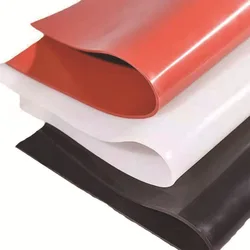 Translucent Silicone Rubber Sheet Mat 100x100 200x200 500x500 for Vacuum Press Oven Heat Resistant Silicone Mat Thick 1-5mm
